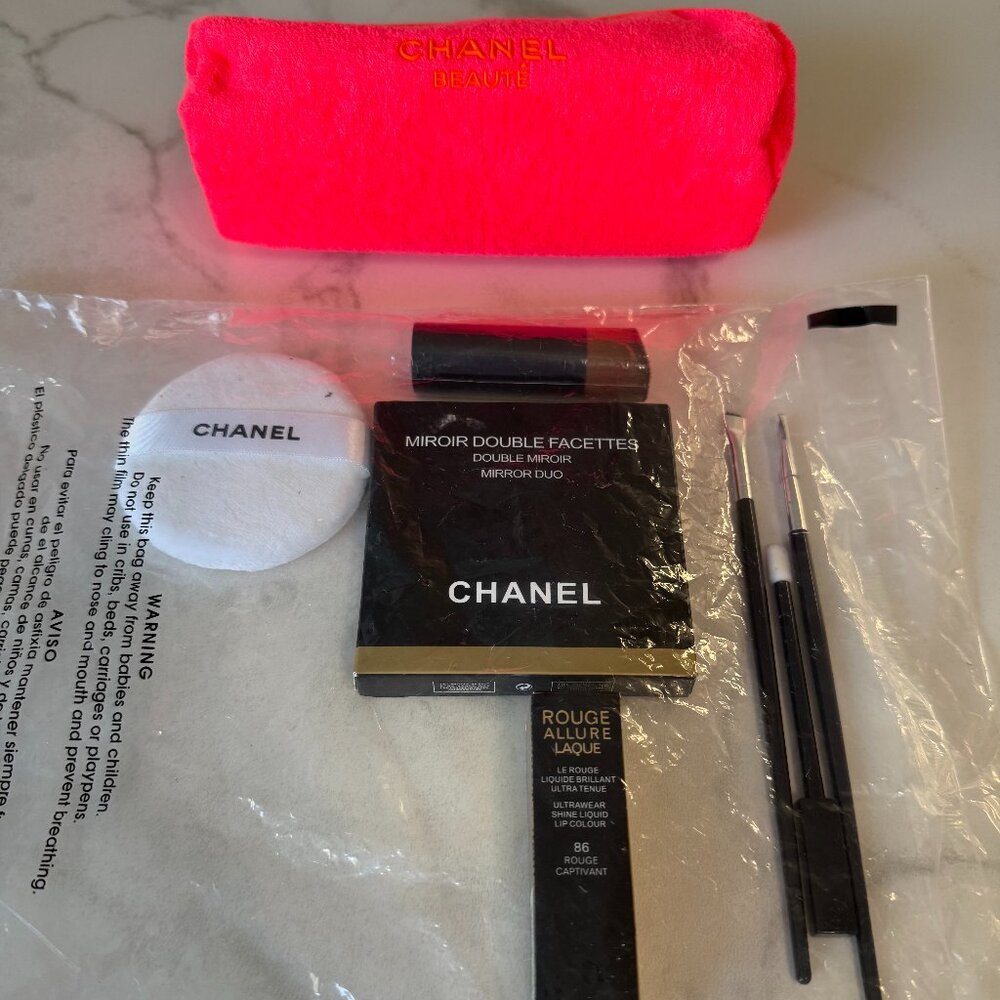 Chanel 2025 Travel Suite - 8pc Set New Never Opened